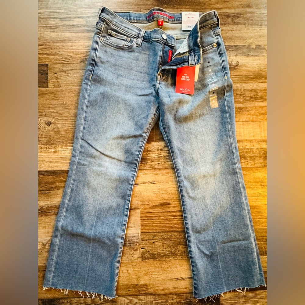 Lucky Brand Women's Light Blue Ankle Jeans